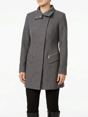 *Suzy Shier Grey Pea Coat